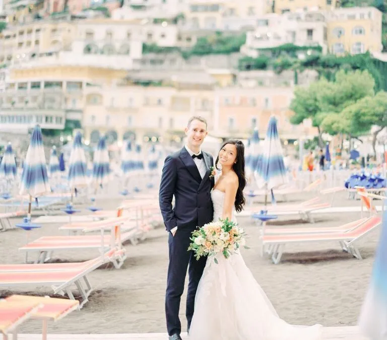 Gardenesque wedding in Positano