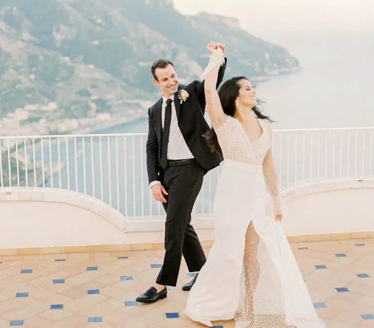 A Refined yet Intimate Garden-inspired Wedding in Ravello Sea-View Villa