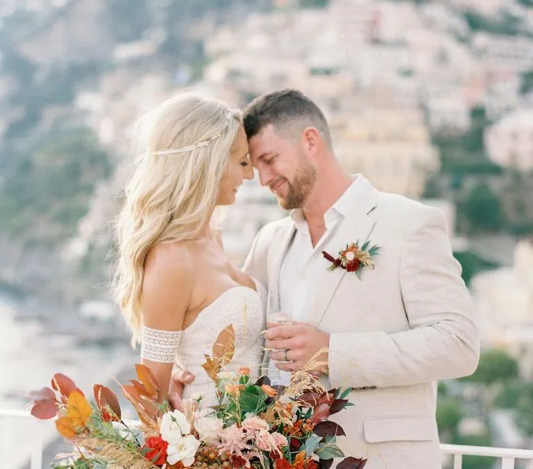 Dreamy Amalfi Coast Wedding in Positano