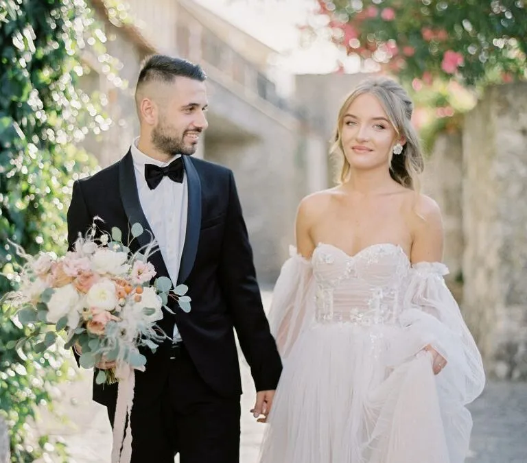 Dolce Vita inspired Elopement in Ravello