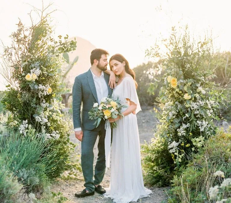 Outdoor Mediterranean Wedding