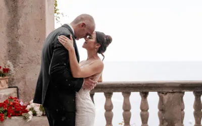 A Magical Rain-kissed Elopement in the ancient Positano watchtower