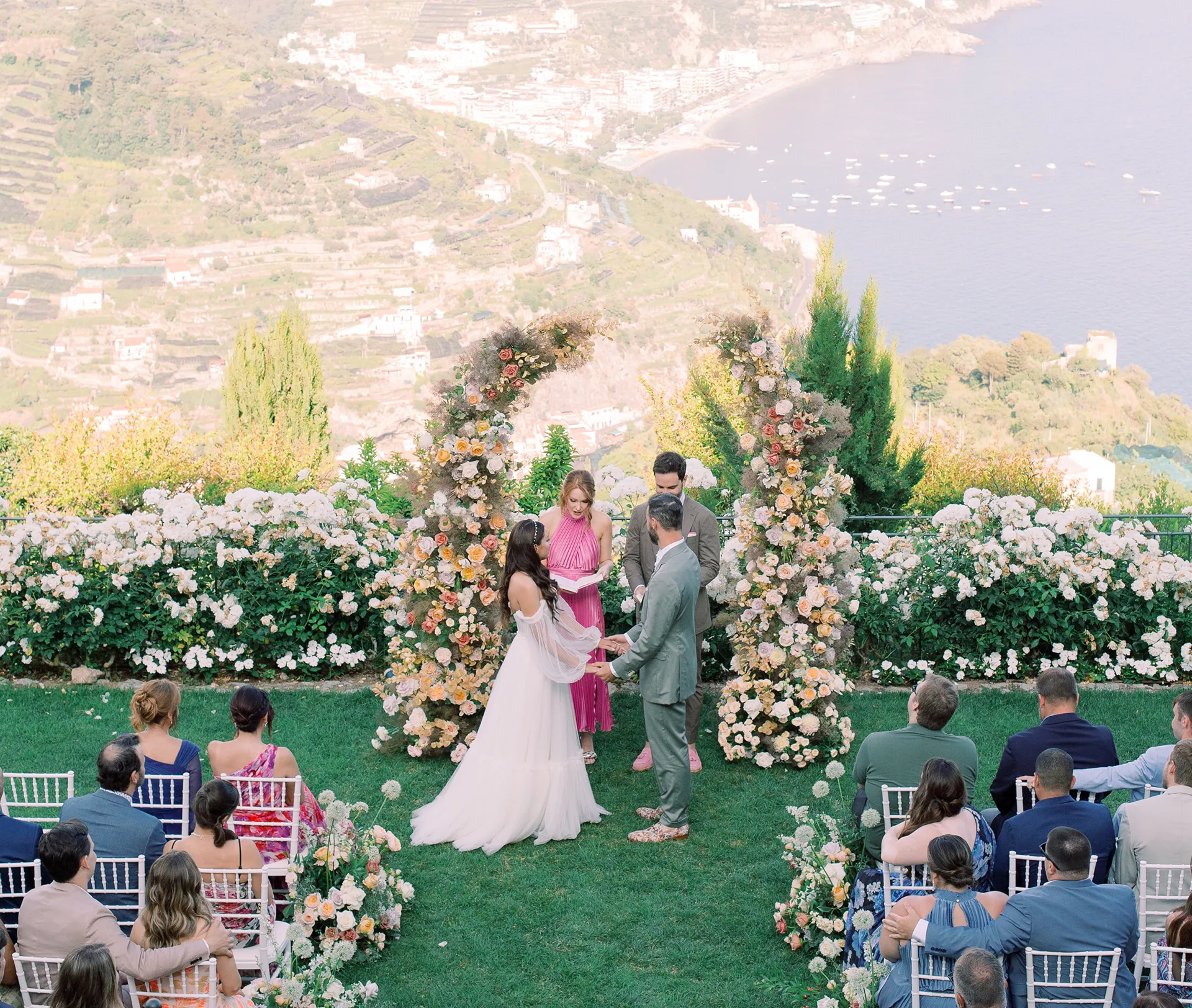 Positano Wedding Flowers